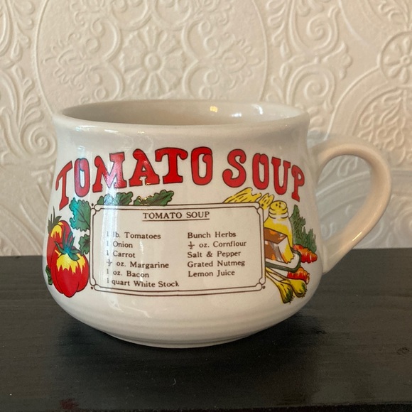 Cute vintage Tomato Soup recipe mug - Picture 1 of 9